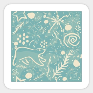 Winter Pattern Sticker